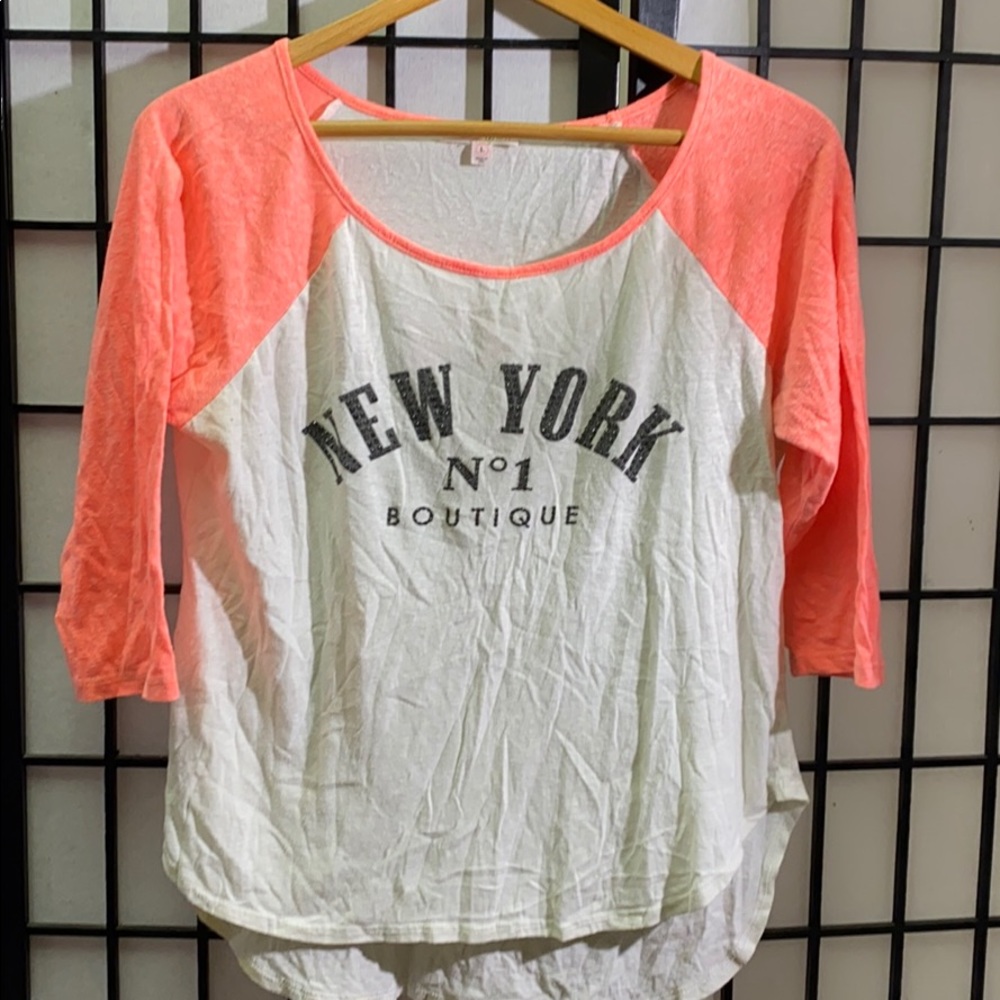 Wish & Whim Ling Sleeve T Size L